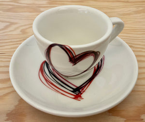 Espressotasse „Heartbeat“