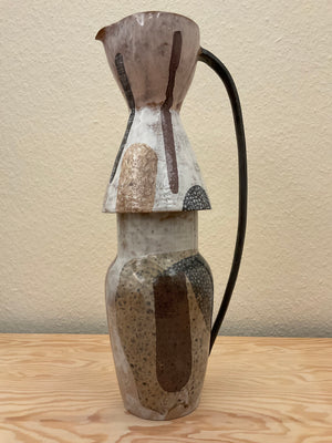 Vase groß mit Röckchen