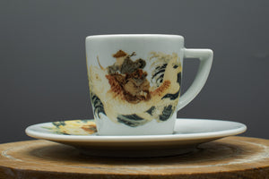 Espressotasse „Fischreiter“ Blau