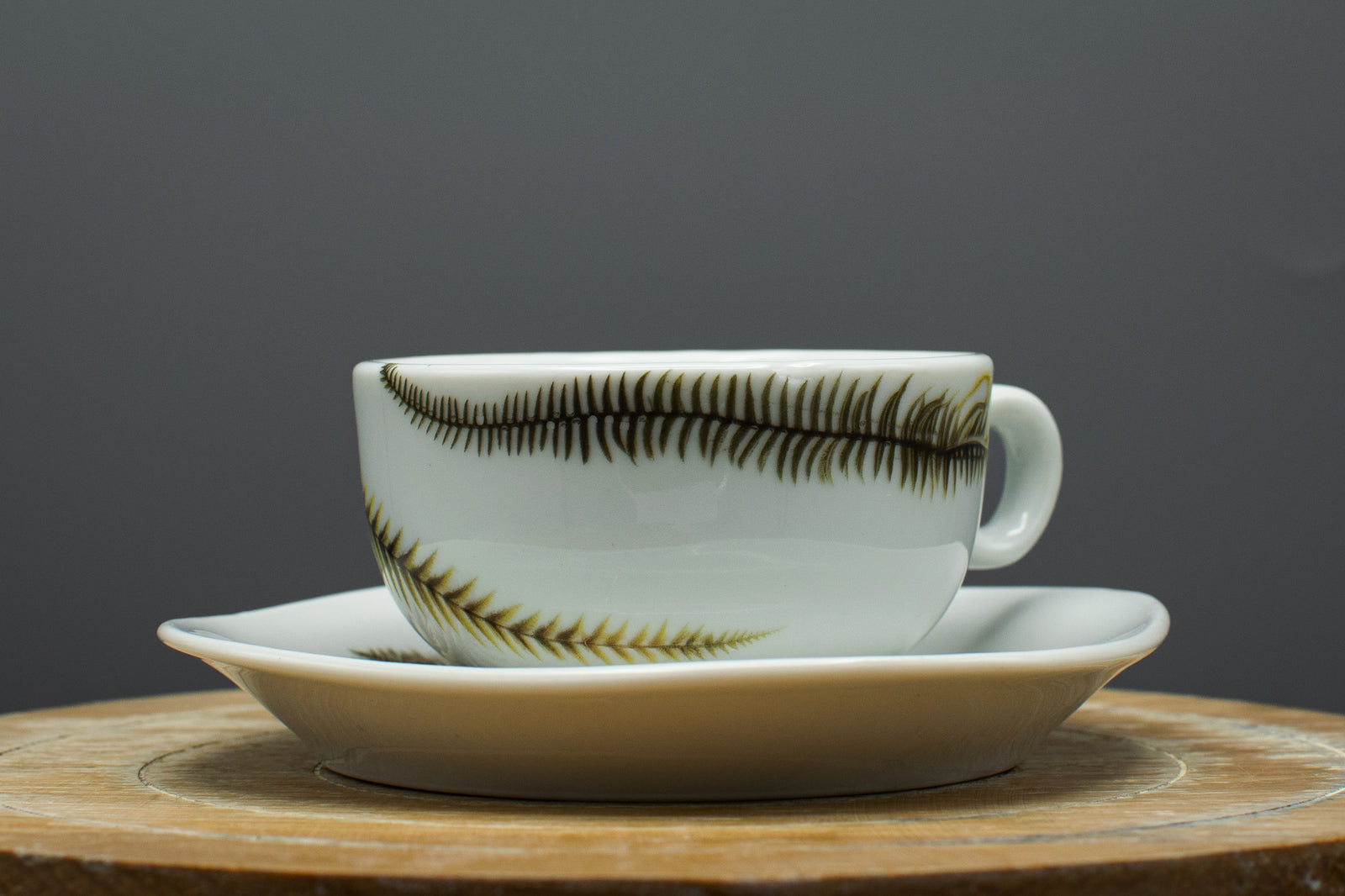 Espressotasse „Ranken“ flach
