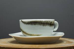Espressotasse „Ranken“ flach