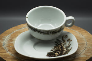 Espressotasse „Ranken“ flach