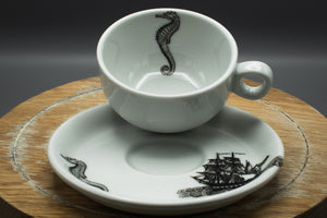 Espressotasse „Seepferd“