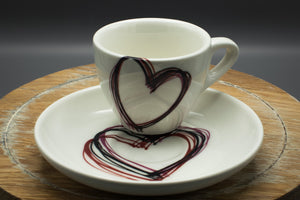 Espressotasse „Heartbeat“